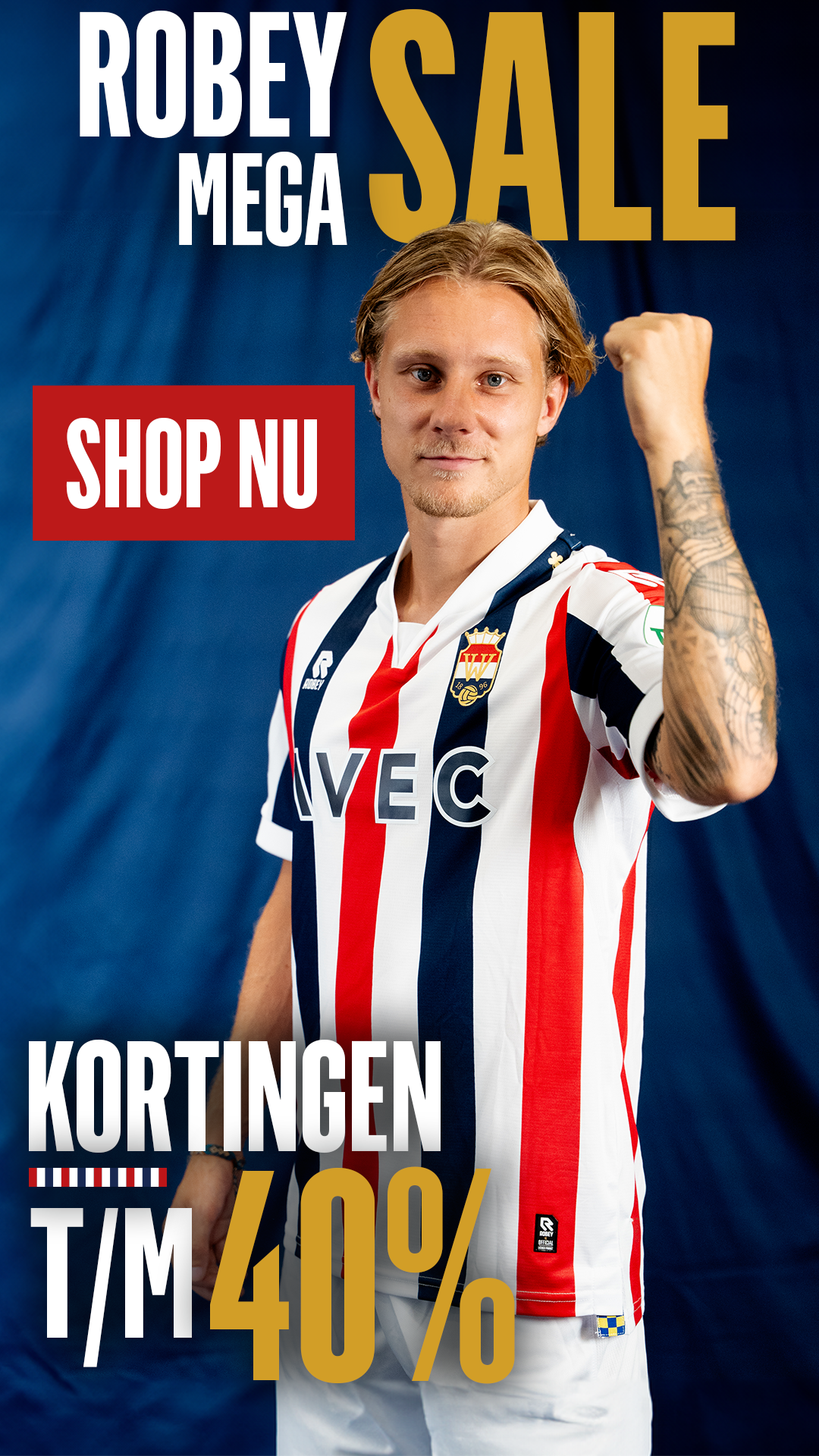 Robey Mega Sale 40% advertentie