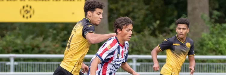 Willem II O21 blijft koploper ondanks nederlaag
