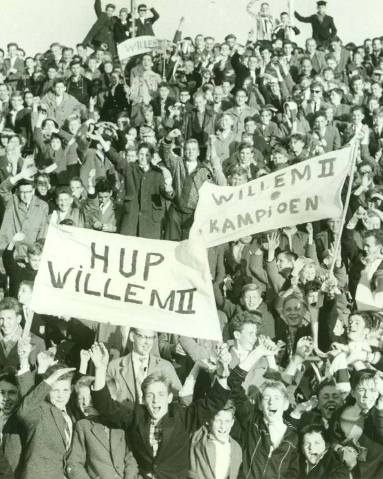 Oude doos / Willem II-kerels waren even niet stoer