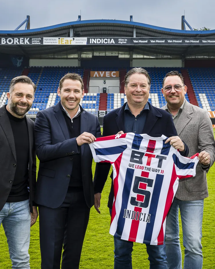 Willem II en Indicia verlengen samenwerking met vijf jaar