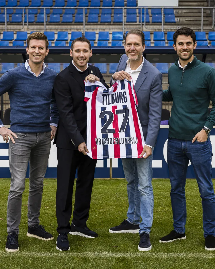 Willem II en de VriendenLoterij slaan de handen ineen