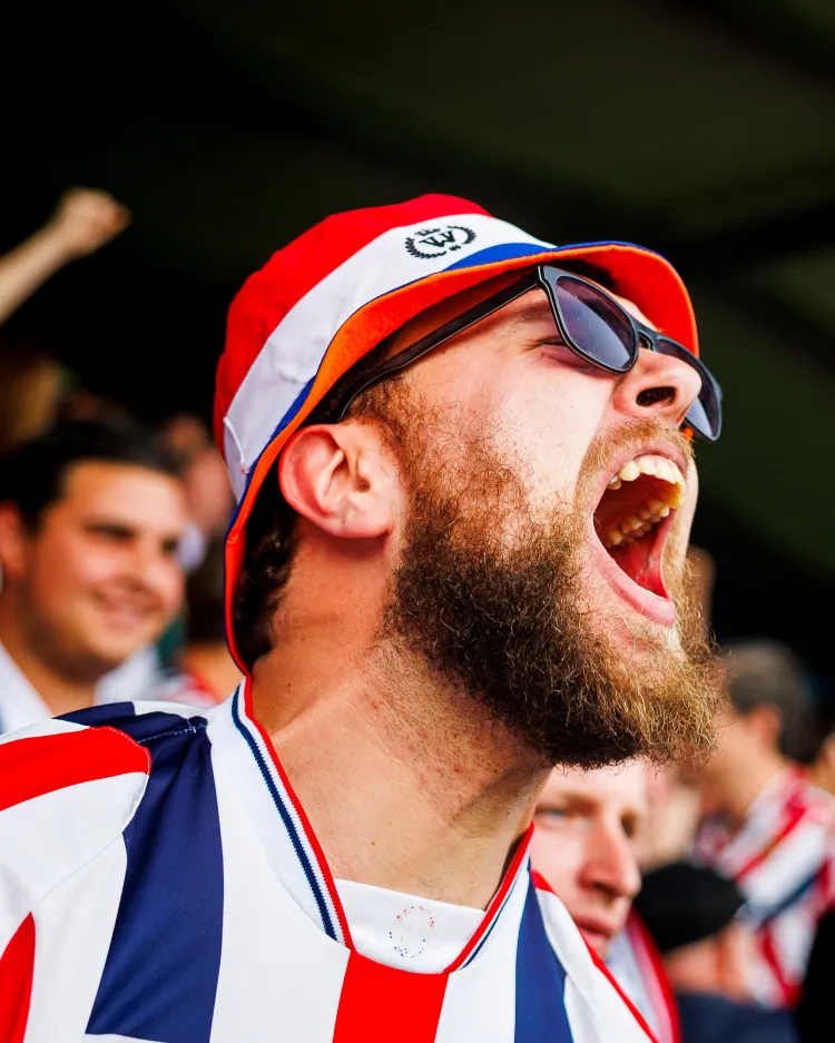 Rood-Wit-Blauwe stuntweek in de Willem II Fanshop