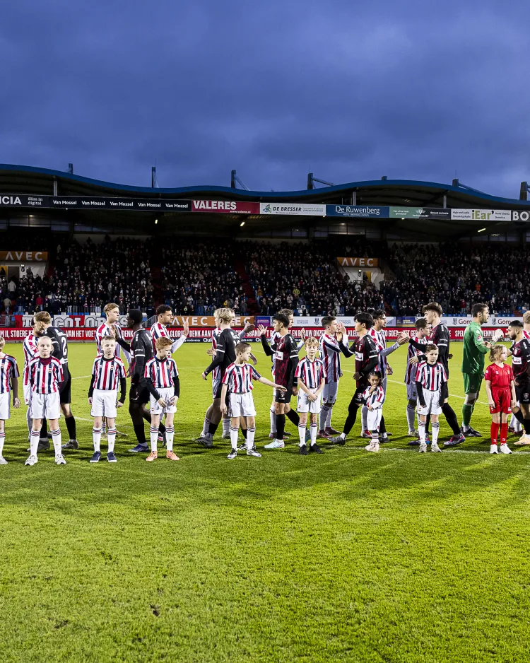 Eerste thuiswedstrijd van 2026