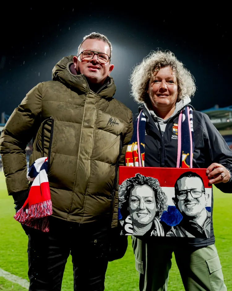 Voetbal Geeft: Robin krijgt zijn wedstrijddagen terug door vrijwilliger Mechteld