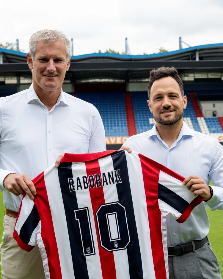 Rabobank en Willem II Foundation versterken maatschappelijke samenwerking
