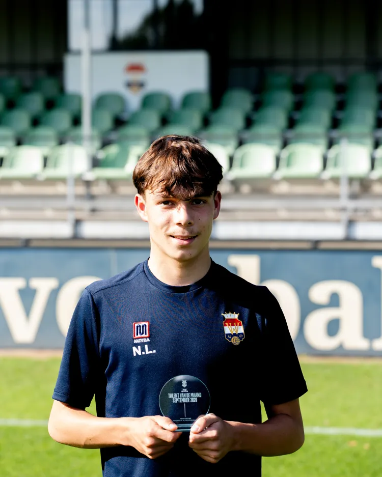 Niels Lasterie eerste Talent van de Maand